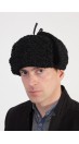 Black karakul fur hat - Russian style